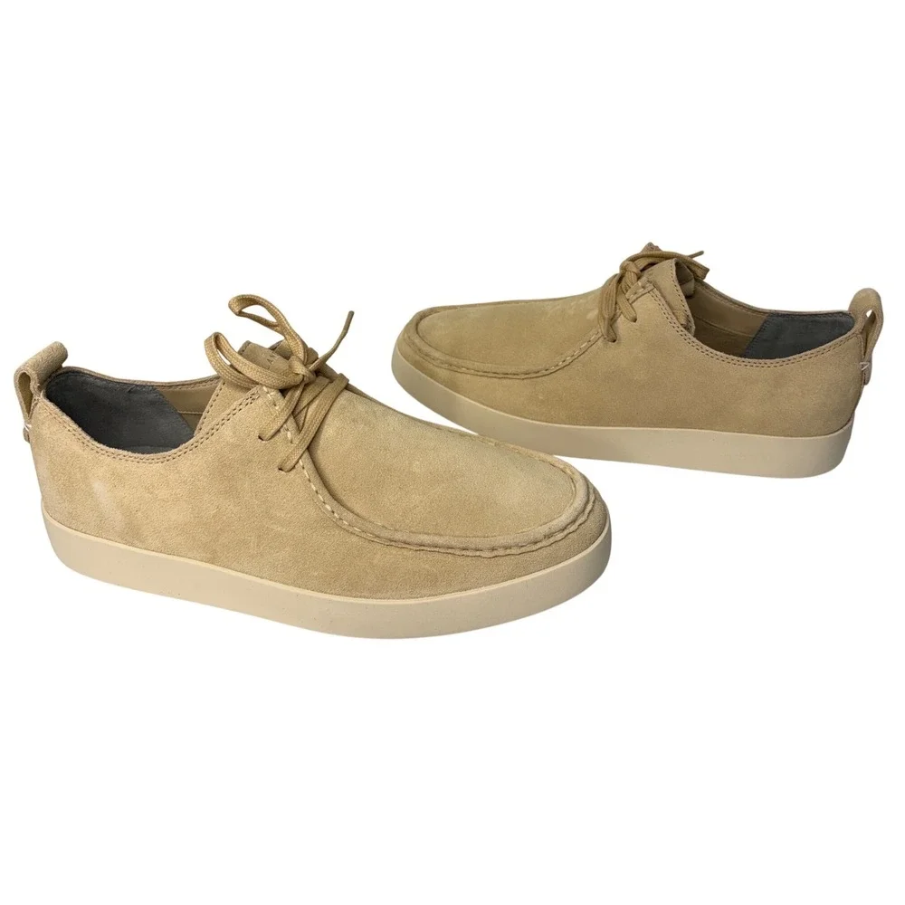 Everlane Tan Suede Leather Platform‎ Trainer Sneaker Loafer 10 Preppy Outdoor